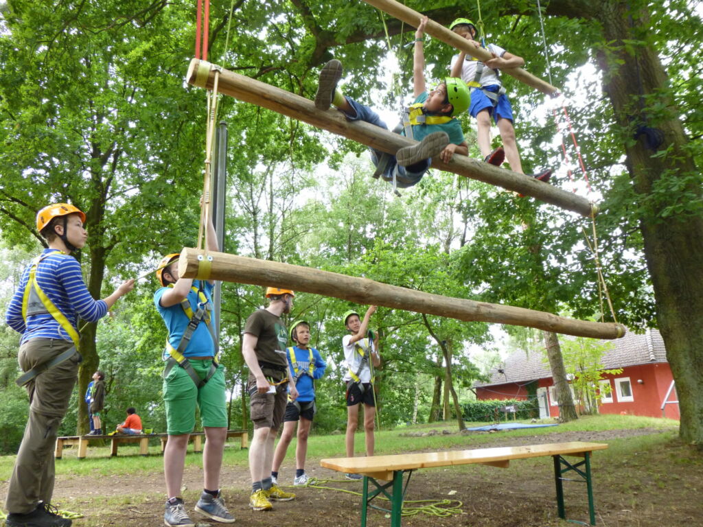 Klettern in der Lüneburger Heide