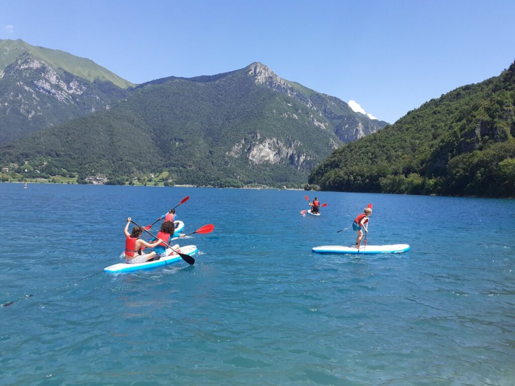 Standup Paddeling auf dem Gardasee