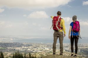 Der Ausblick am Ende einer Wanderung belohnt jeden Wanderer für seine Anstrengungen