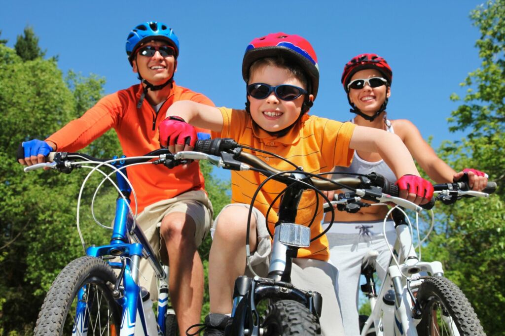 Fahrradtour in den Ferien