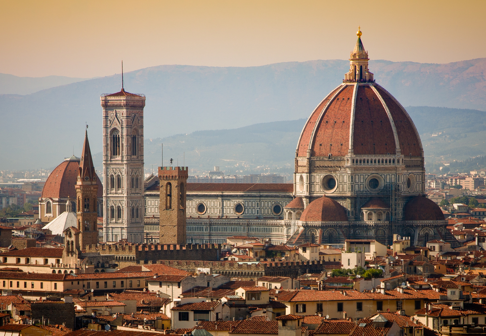 Die Kathedrale Santa Maria del Fiore ist ein beliebtes Ausfliegsziel auf einer Klassenfahrt nach Florenz