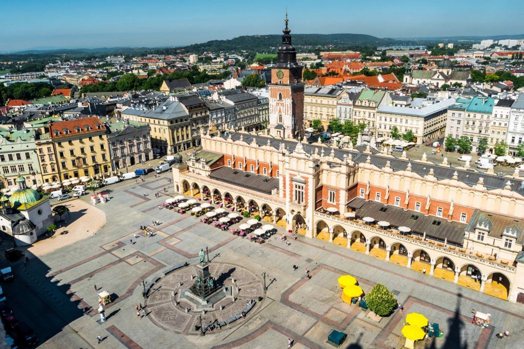 Auch abseits des Hauptmarktes in Krakau gibt es auf Klassenfahrt viel zu entdecken.