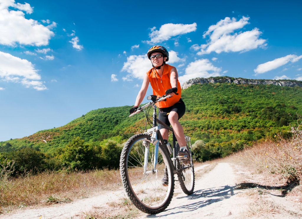 Eine Fahrradtour mit Freunden macht Spaß und kostet nichts!