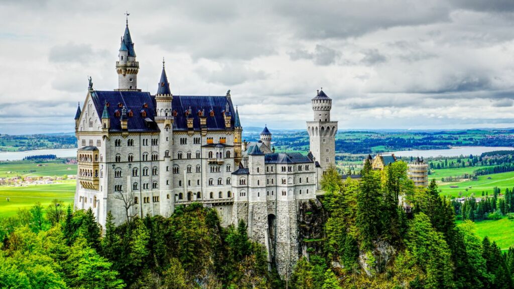 Das schöne Schloss Neuschwanstein