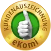 eKomi Siegel gold